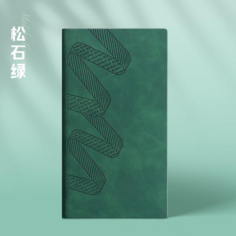 跨境笔记本礼盒套装新款a5加厚本子办公会议记事本可刻字可印logo|undefined