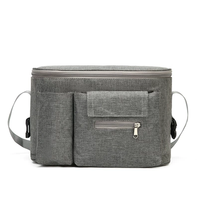Electric Vehicle Bag, Helmet Storage Electric car tail box - strong-and-convenient-buckle-greywaterproof-oxford-cloth-8l