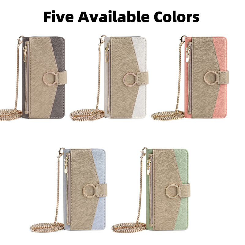 For Samsung Galaxy A56 Phone Case samsung A26 Hardware Chain Crossbody A16 Phone Leather Case Flip Cover For Samsung Galaxy A56 Phone Case samsung A26 Hardware Chain Crossbody A16 Phone Leather Case Flip Cover