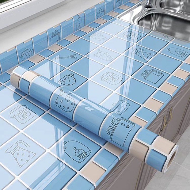 인기 블루 요리(광택이 있어 닦아내기 쉬움)