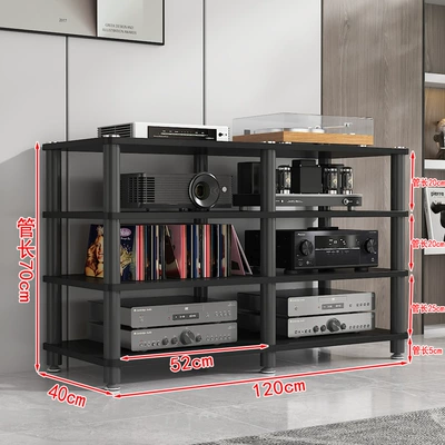 Electric car big tripod Theater Audio-Visual Room Equipment - four-layer-black-shelf-blackboard