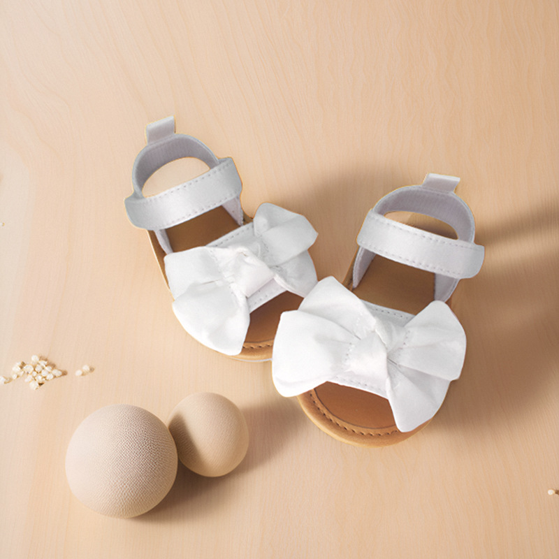 Sandalias con Lazo para Niñas con Cierre de Velcro para Uso Diario en Verano image 3