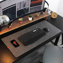 毛毡鼠标垫超大号防滑电脑办公桌垫电视柜纯色写字桌面键盘垫批发