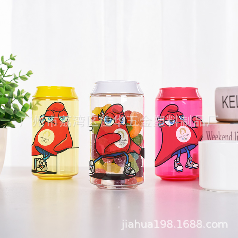 pet浴盐包装塑料罐 弗里热可乐罐子   330ml可乐瓶弗里热