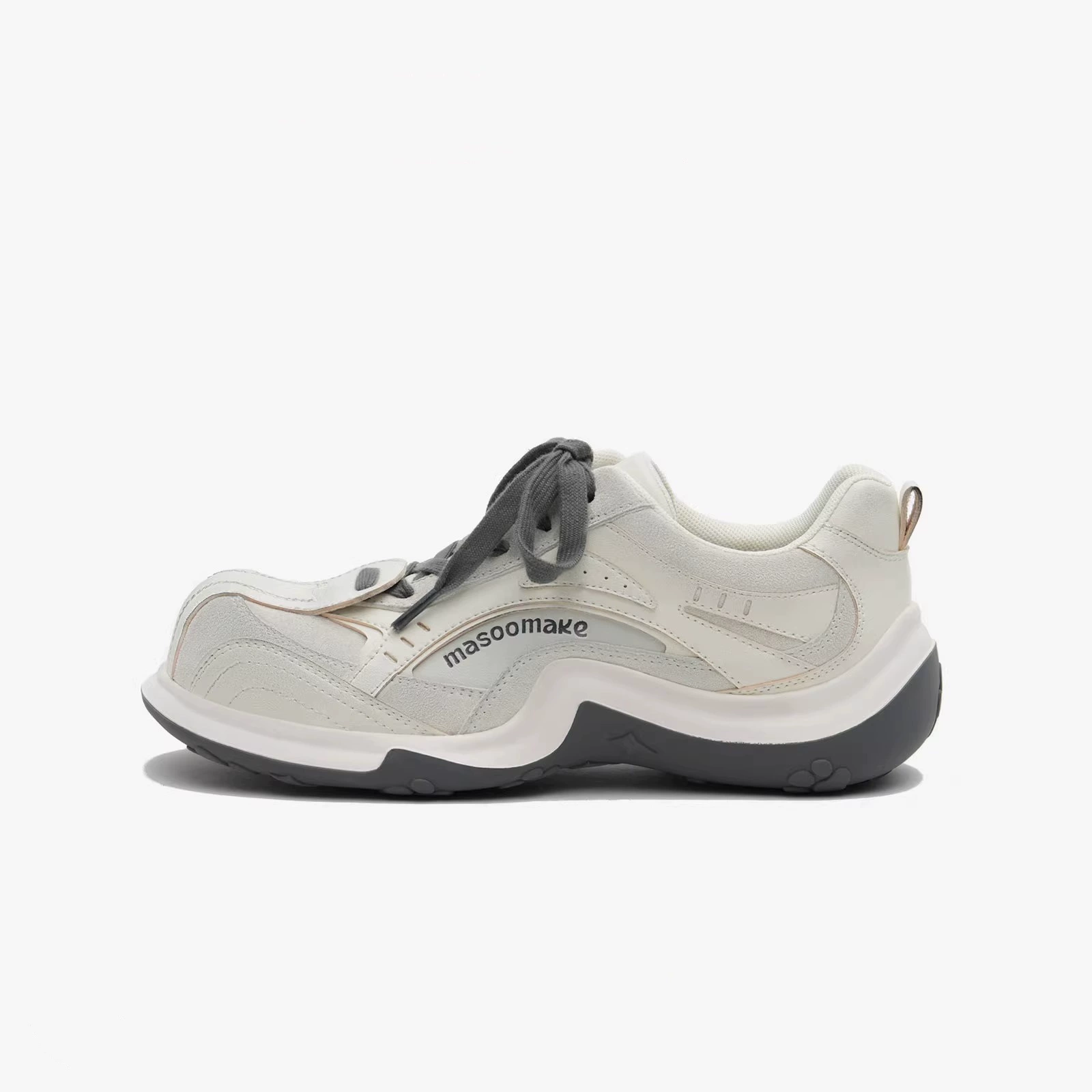 Обувь Женская весна 2025 новая дикая спортивная повседневная обувь с толстой подошвой туфли