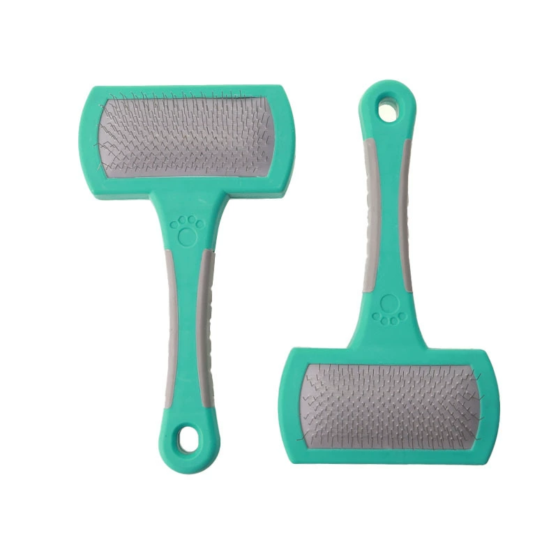 Заводская индивидуальная расческа для удаления подшерстка, чистки и ухода за собаками и кошками, цельная расческа для животных