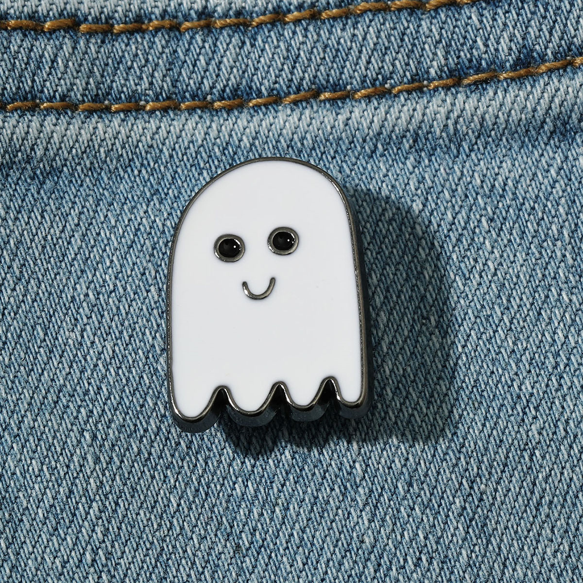 Fashion Ghost Alloy Stoving Varnish Unisex Brooches display picture 2
