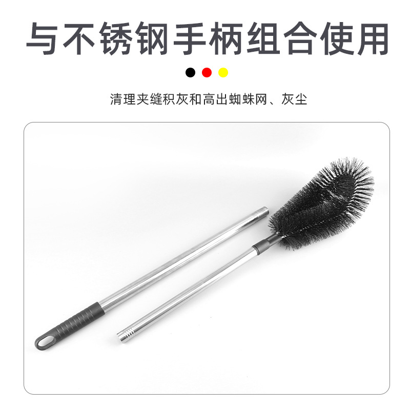 Fabricantes al por mayor cepillo de aleros tubería de acero inoxidable tubería de aleros cepillo de limpieza alcantarilla cepillo de filtro de drenaje de techo