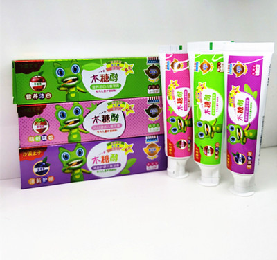 沙漠王子70g木糖醇儿童牙膏整箱144只儿童食品级牙膏