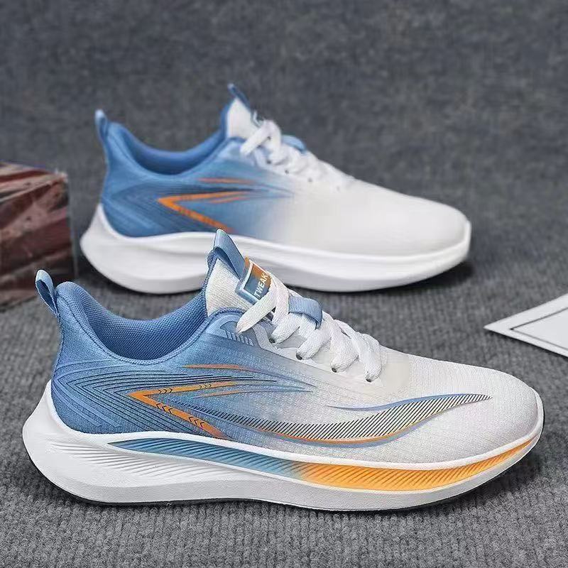 Men's Shoes 2026 New Casual Shoes Spring Non-Slip Lightweight Trendy Sports Shoes Breathable Mesh Running Shoes