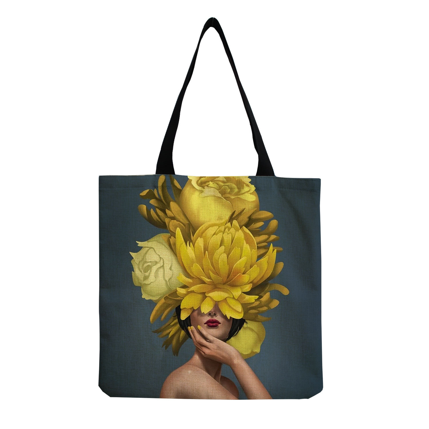 Women's Casual Flower Shopping Bags display picture 3