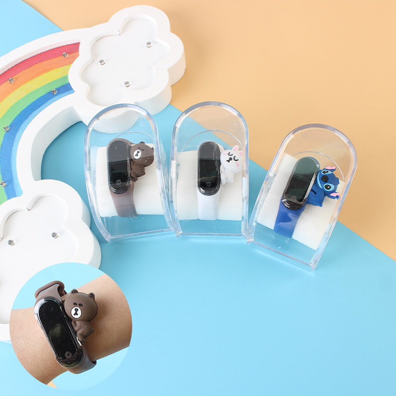 Cartoon silicone fashionable children's doll for students