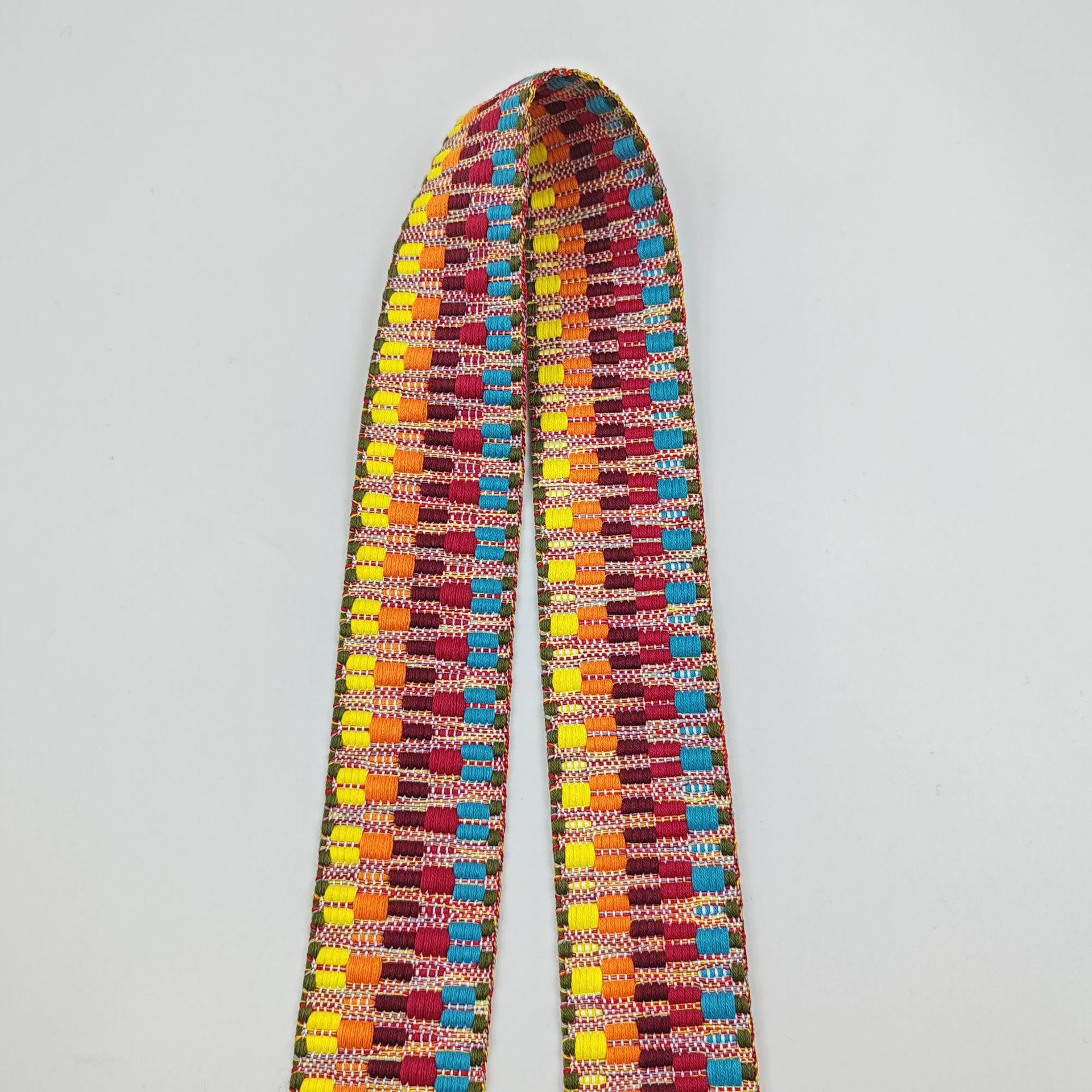 Se puede personalizar 3.8cm5cm cinta jacquard estilo étnico poliéster correa de equipaje ropa zapatos sombreros correa de hombro correa tejida