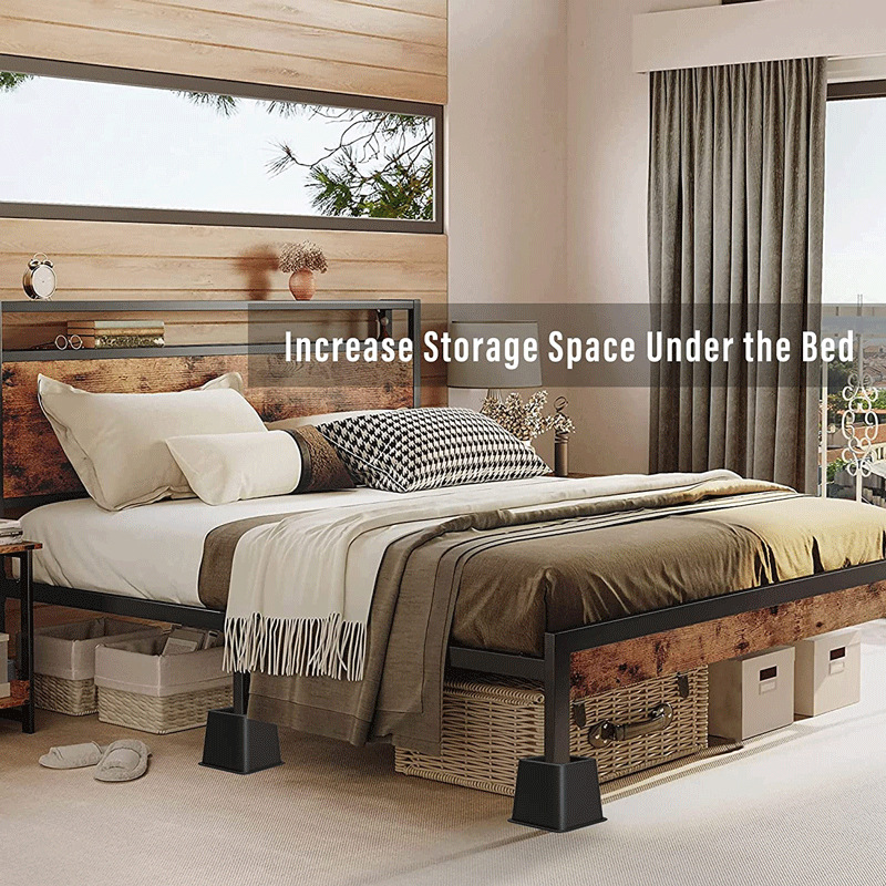 Cross-border plastic bed mat non-slip cabinet sofa table and chair heightening mat heavy combination can be self-lifting can be labeled