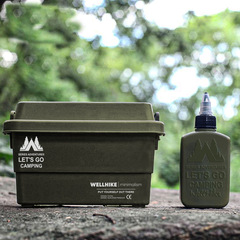 Outdoor oil bottle, portable seasoning bottle, camping liquid seasoning storage, repackaging, outdoor picnic set, capacity 100ml