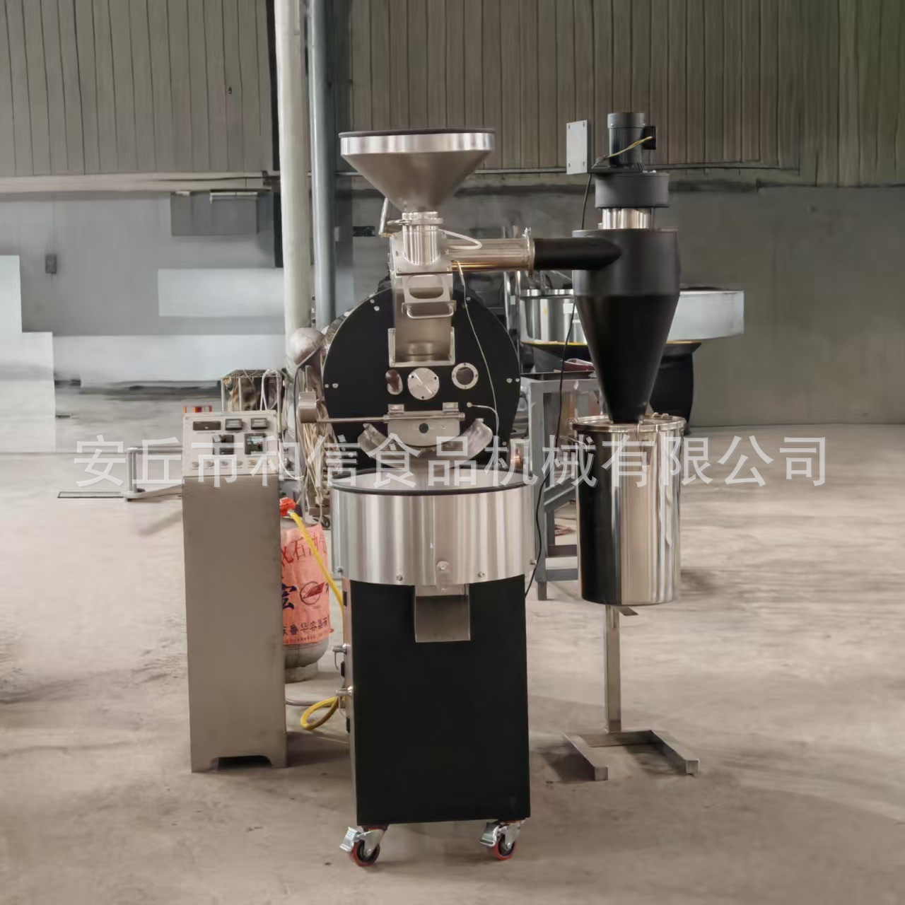 Fuente fabricantes de granos de café secador de alta calidad gas calefacción granos de café tostador de varias especificaciones
