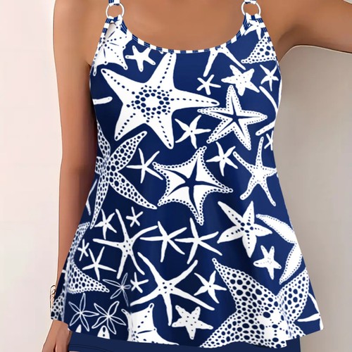 2024 New European and American Cross-border Amazon Women's Swimsuit Set Bikini Swimwear Large Size