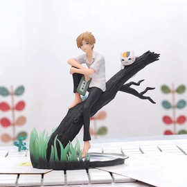 夏目友人帐猫老师夏目贵志一番A赏动漫手办模型摆件批发一番赏