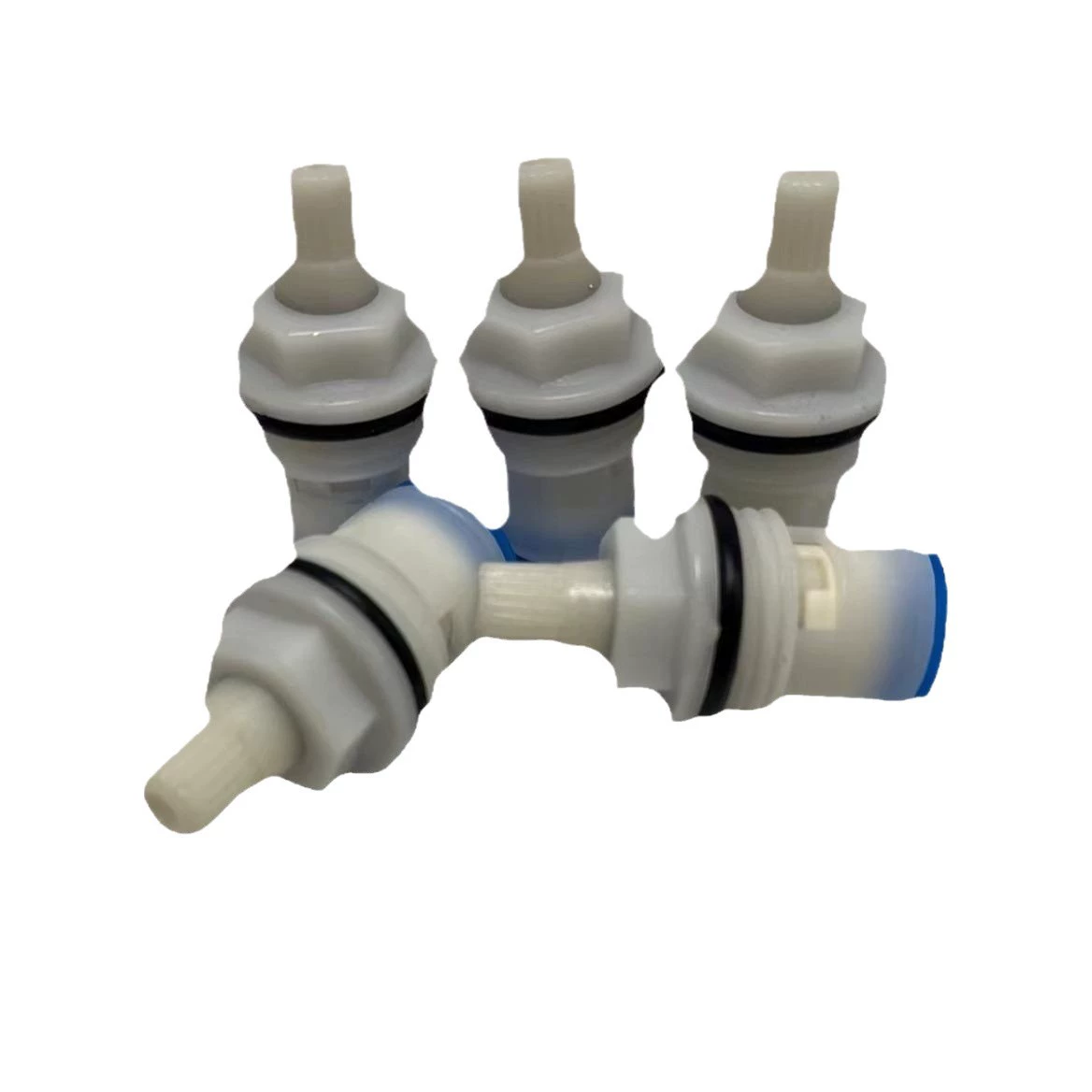 Wholesale faucet valve core hot and cold water quick opening triangle valve washing machine switch ceramic core repair accessories