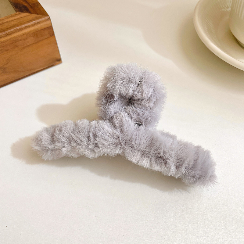 Clip de garra grande Placa de horquilla de acrílico horquilla hembra elegante temperamento tiburón clip tocado clip de Cabeza trasera horquilla