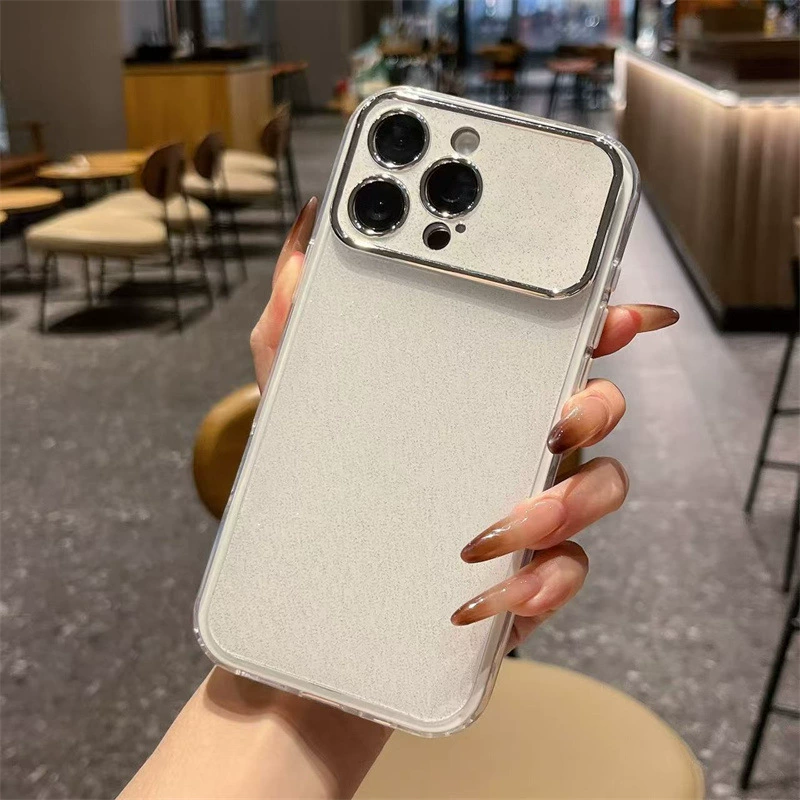 Чехол для телефона (Apple) совместимый с iPhone 17 Pro — трёхв-ный блестящий TPU-чехол для серий iPhone 11–17