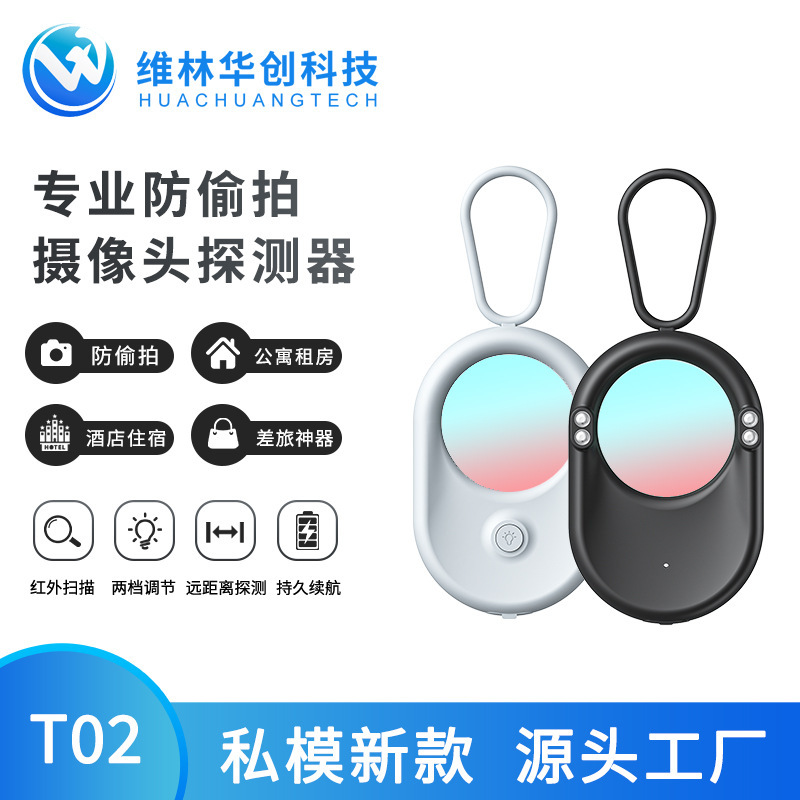 プライベートモデル新型T02赤外線検出器防犯カメラスキャン検出器LEDライトカメラ検出器|undefined