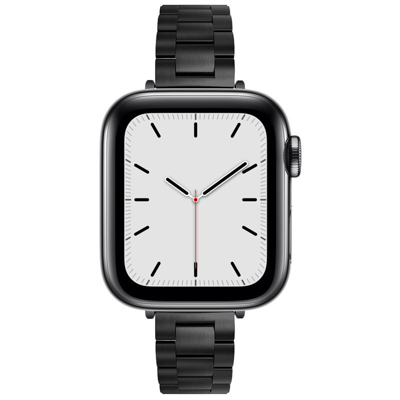 62g Weight Apple watch watchband Classification 304 Stainless Steel Material Solid Color Pattern Casual, Retro Style Casual Retro Solid Color Apple Watch Watchband 4