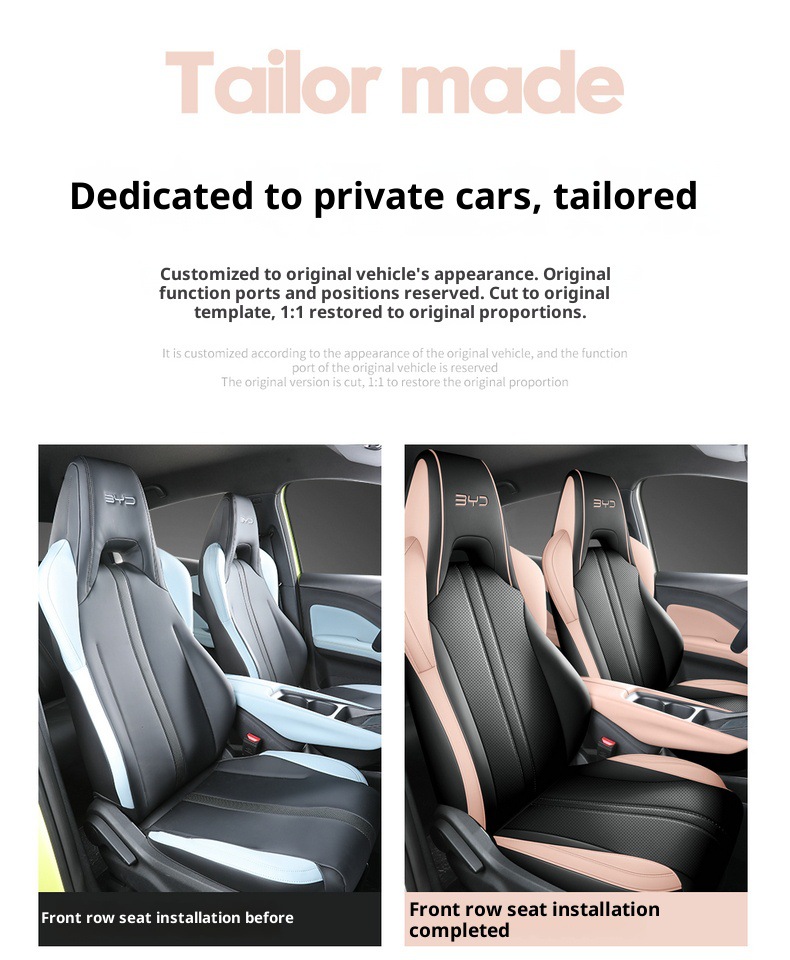 New Seagull Full Leather Car Seat Cushion for All Seasons, Left-Hand Drive Overseas Right-Hand Drive Seat Cover, Cross-Border Full-Cover Car Seat Cushion