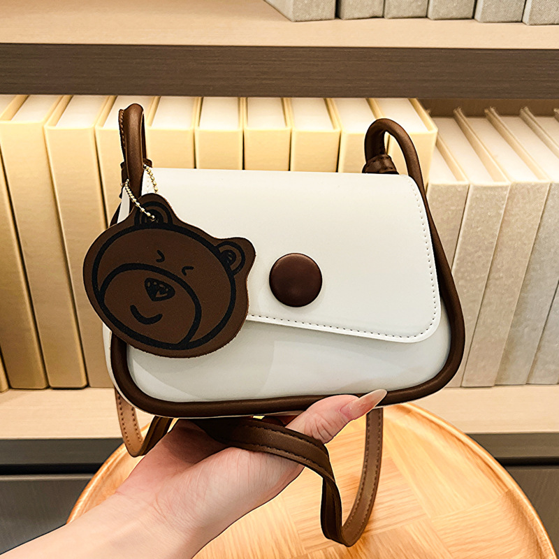 Korean style simple small square bag for...