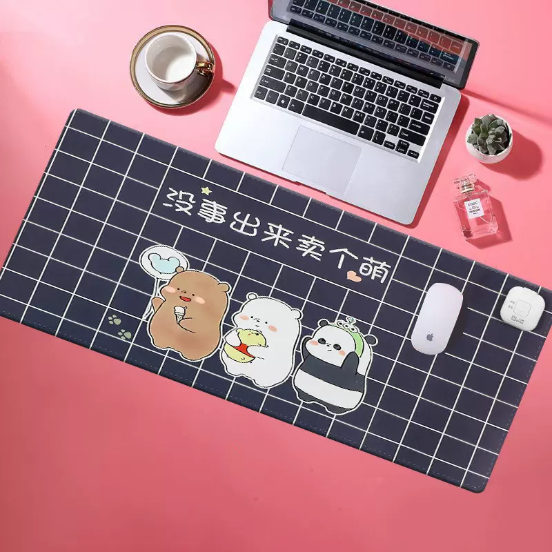 加热鼠标垫办公室电脑桌面超大暖桌垫学生写作业暖手发热桌垫80