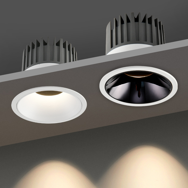 Grand View Garden ultra delgado incrustado anti-deslumbramiento de espectro completo colina suave lámpara led sala de estar doméstica sin lámpara principal 495L image 2