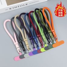 手机跨境挂绳热销MM调节手腕户外通用手提新款金属锁扣神器短绳