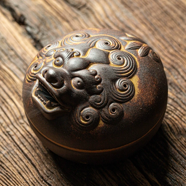Pixiu incense burner-antique