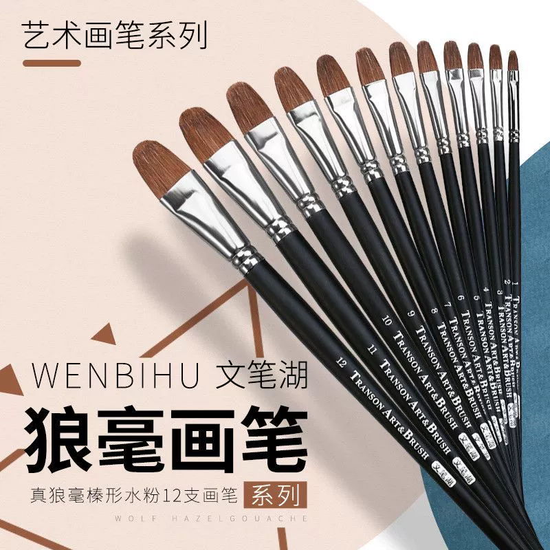 Wenpi Lake Wolf Water Мел Набор для пигментных ручек Изобразительное искусство