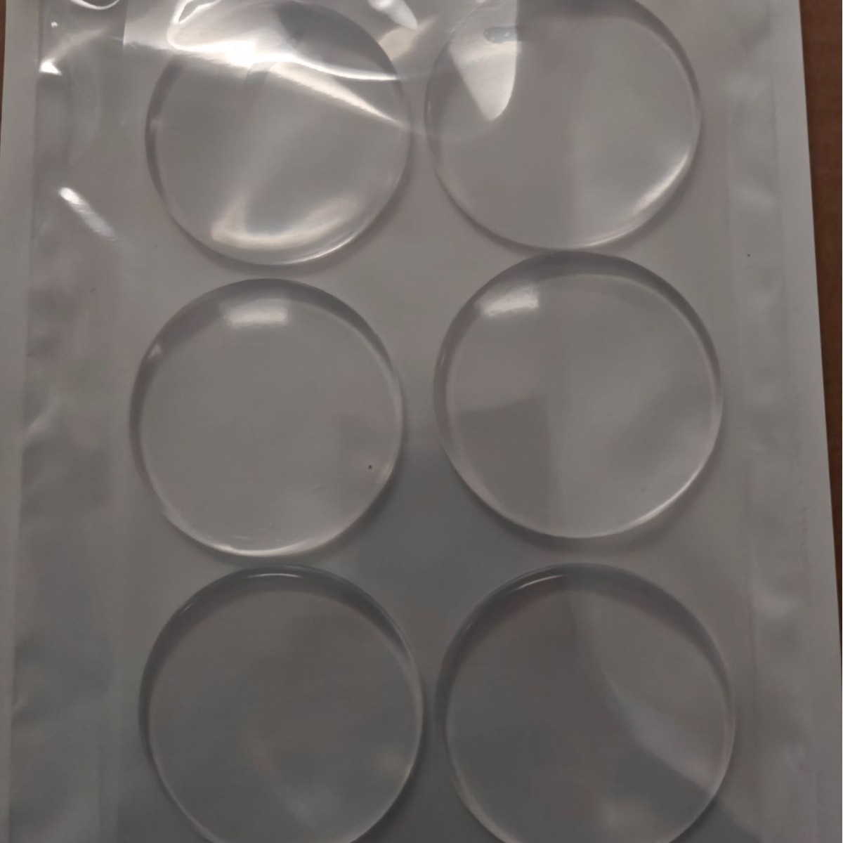 Nuevo adhesivo de silicona transparente y grueso para puerta de refrigerador, amortiguador de puerta de silicona, cojín anticolisión.