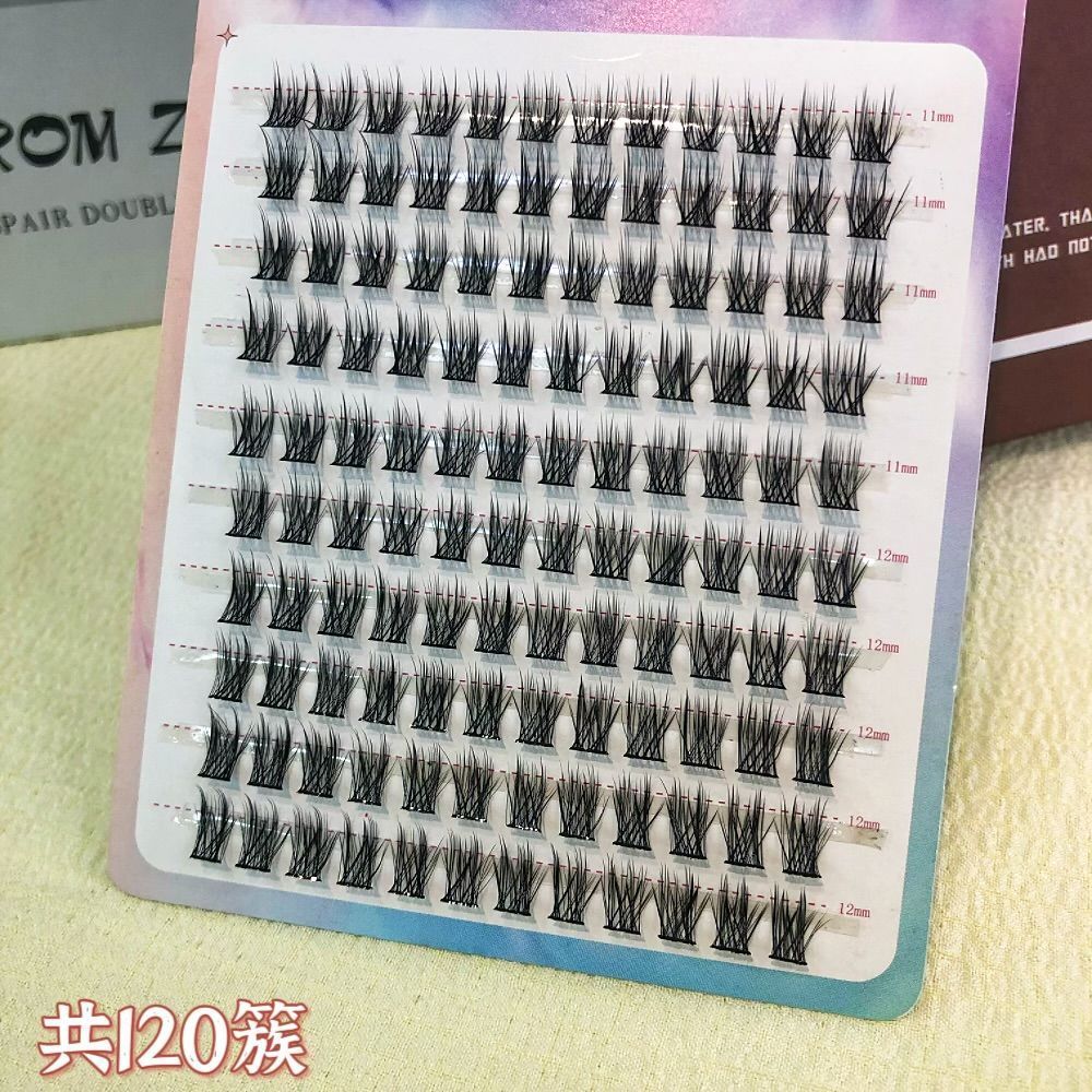 10 filas de 120 ventiladores de plumas