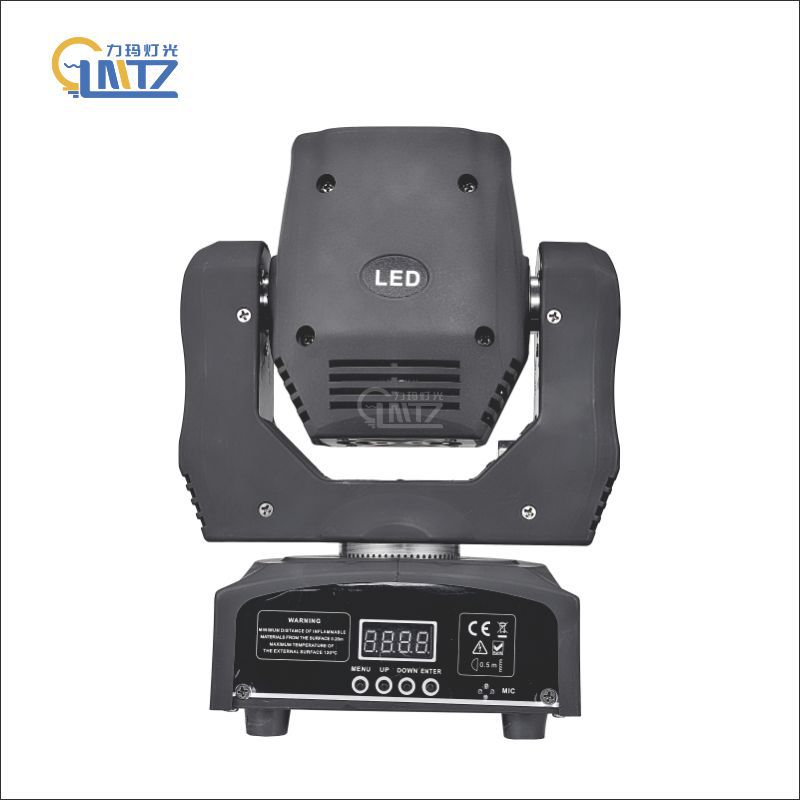 Mini 6 ojos de abeja + Luz de escenario láser LED luz de la cabeza móvil KTV habitación privada Flash mini luz láser