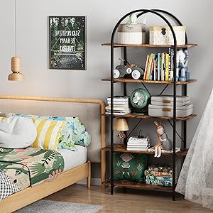 Estante de arco personalizado estante de almacenamiento de piso estante de almacenamiento multicapa con cesta estante bajo doméstico estante de arco sala de estar