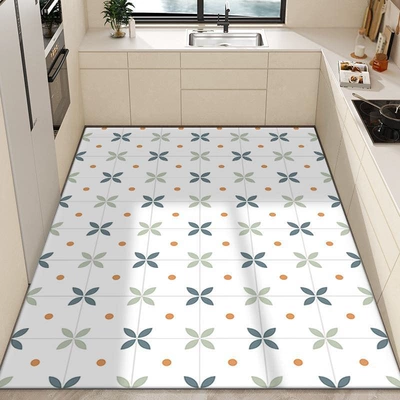 Avtomobil döşəmə paspasları — Oil-Proof No-Wash Floor Mat Pvc - xia-mo-50x80cm-size-small-careful-shooting