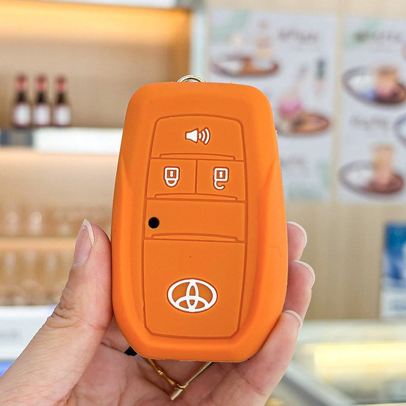 Spot silicona 22 bolsas Volkswagen, funda protectora de llavero de automóvil Toyota, adecuada para un automóvil exquisito, portátil y exquisito