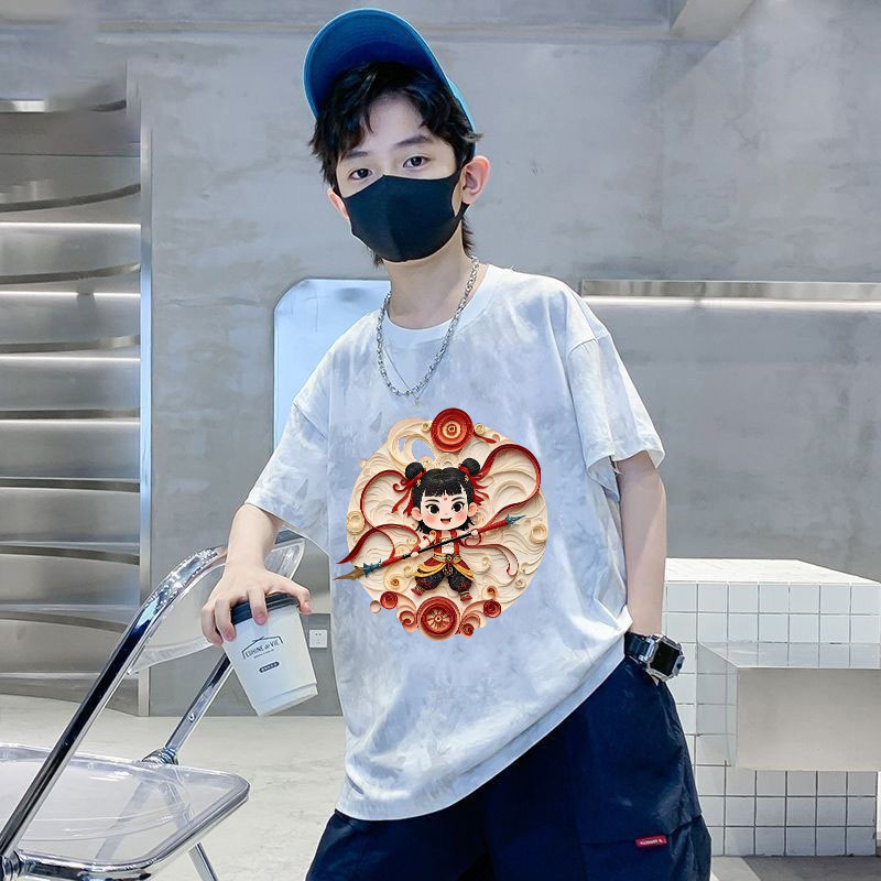 BB19#넥타이 염료 흰색