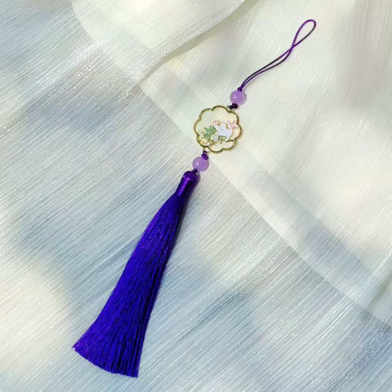 진한 보라색*12cm