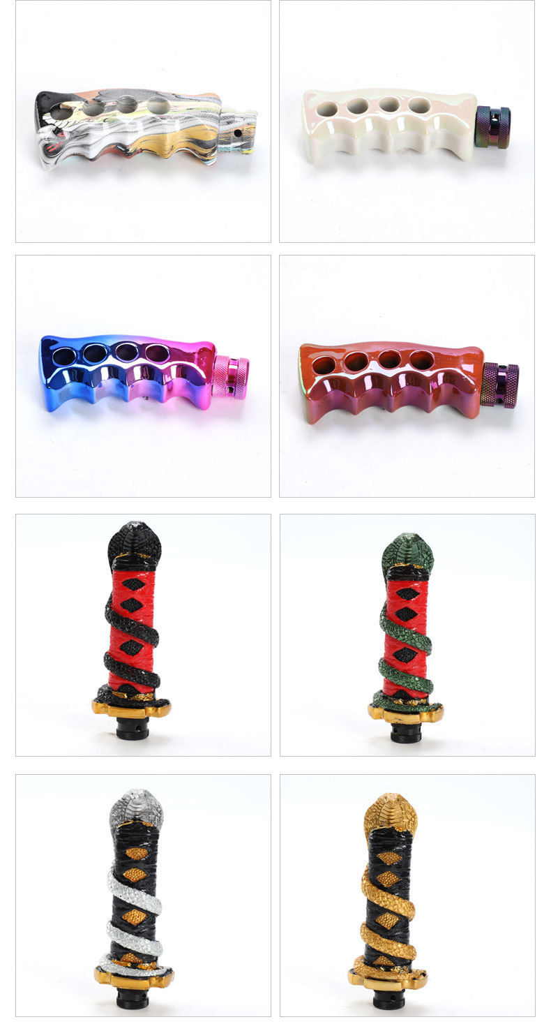 Car Modified Resin Gear Head Manual Model Funny Stylish Fashionable Gear Lever Universal Gear Head Gear Handle
