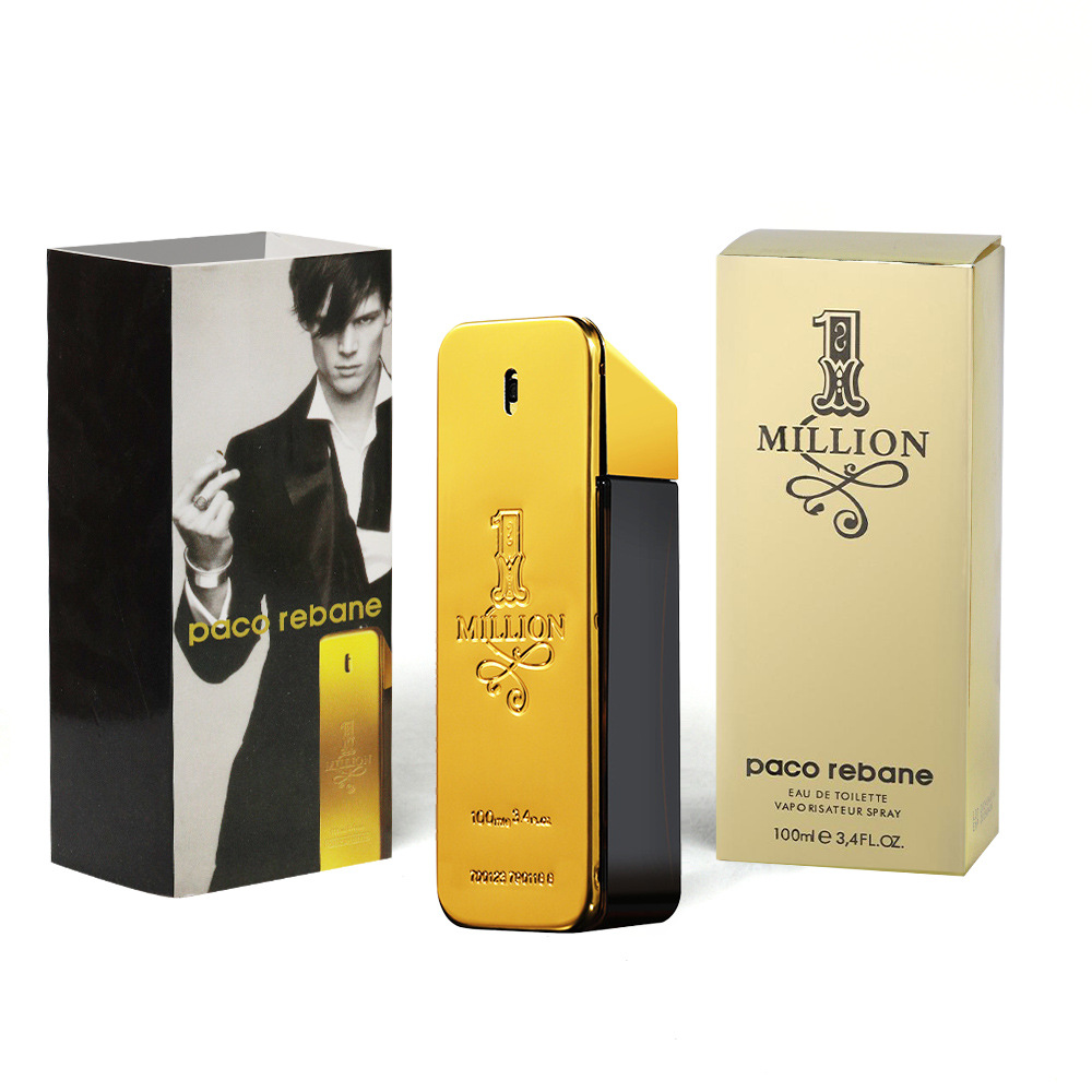 Popular Small Town Yixiang Gold Million Men's Perfume Long-lasting Light Fragrance Rich Gentleman Cologne Perfume