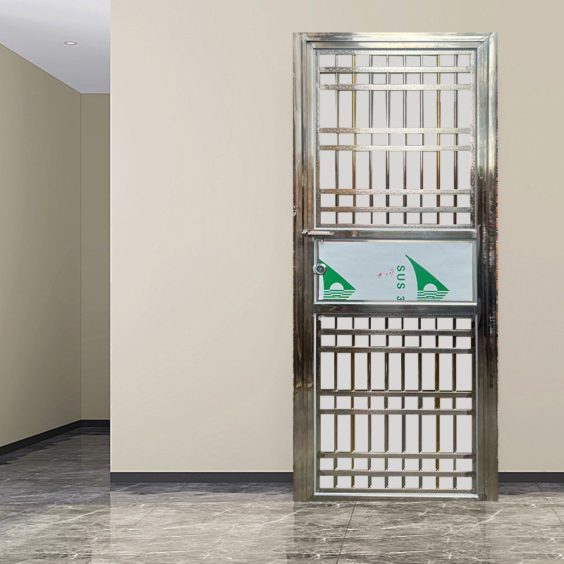 Breathable Entrance Door, Simple Entry Door, Stainless Steel Door, Balcony Swing Door, Anti-Theft Door, Modern and Simple Breathable Entrance Door, Simple Entry Door, Stainless Steel Door, Balcony Swing Door, Anti-Theft Door, Modern and Simple