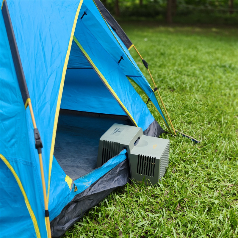 X-HOUSE Haoyan Outdoor Camping Tent Air Conditioner Split 24V DC Frequency Conversion Free Ducting Installation Portable Light Small