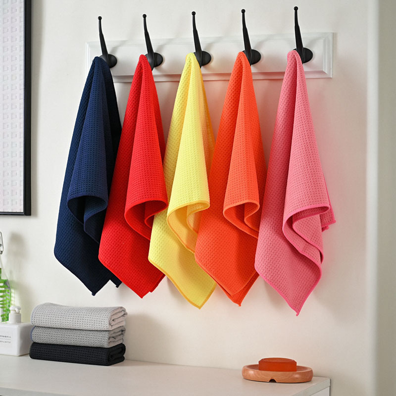 菠萝格高尔夫毛巾擦车柔软大尺寸加厚速干家用便携吸水快纯色浴巾