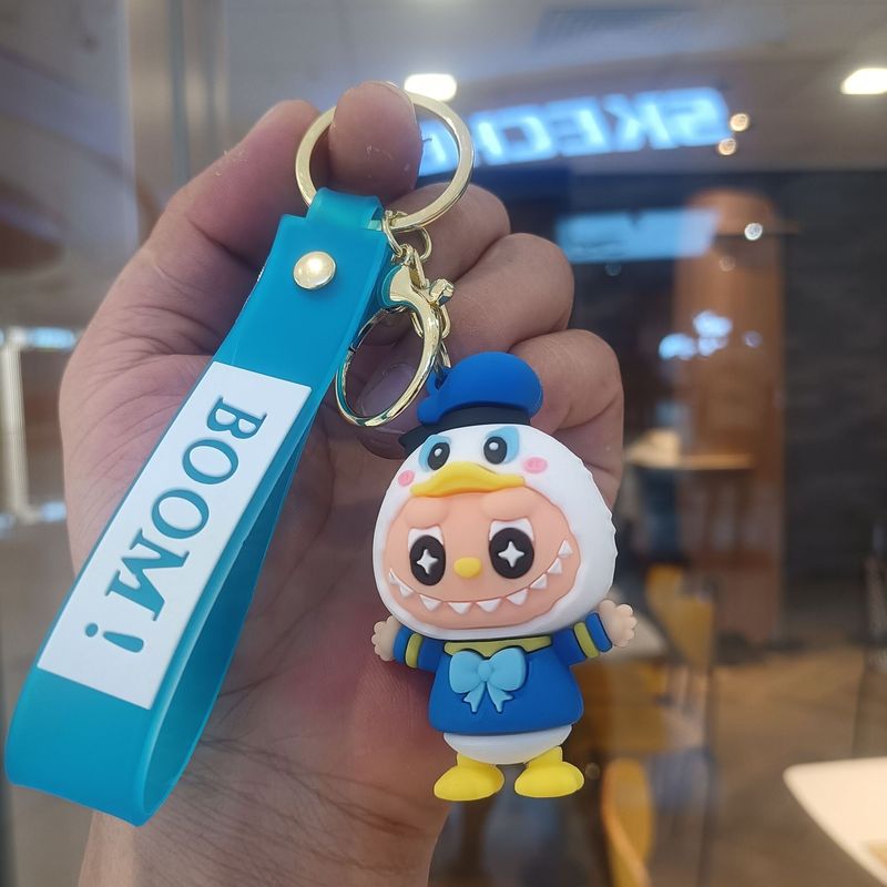 クリエイティブホットスタイルラブブキーホルダー漫画リトルシープペンダントおもちゃベビーグラバーかわいいキーチェーンリング卸売|undefined