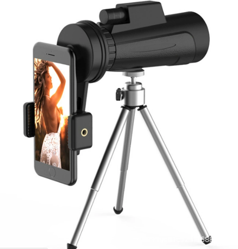 Телескоп высокой четкости 12X50, новый полнооптический монокулярный телескоп ночного видения с многослойным покрытием FMC, при слабом освещении