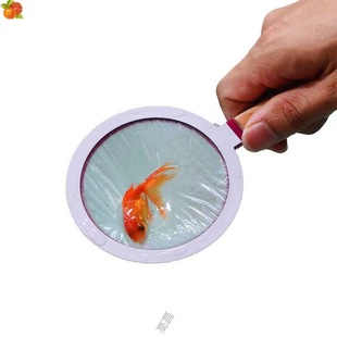 Fish net fishing small large parent-child fishing manual square entertainment items thickened supply paper fishing net fishing fish